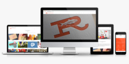 Red Herring Design Responsive Web Mock